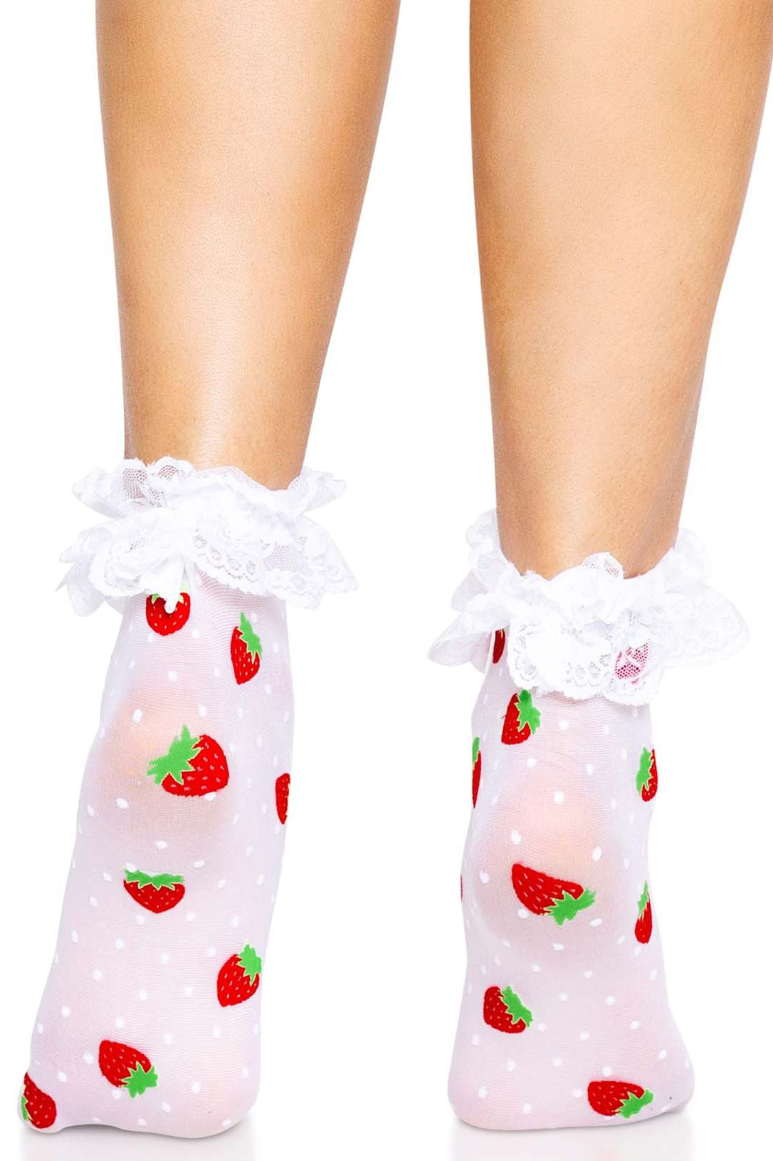 Strawberry Ankle Socks