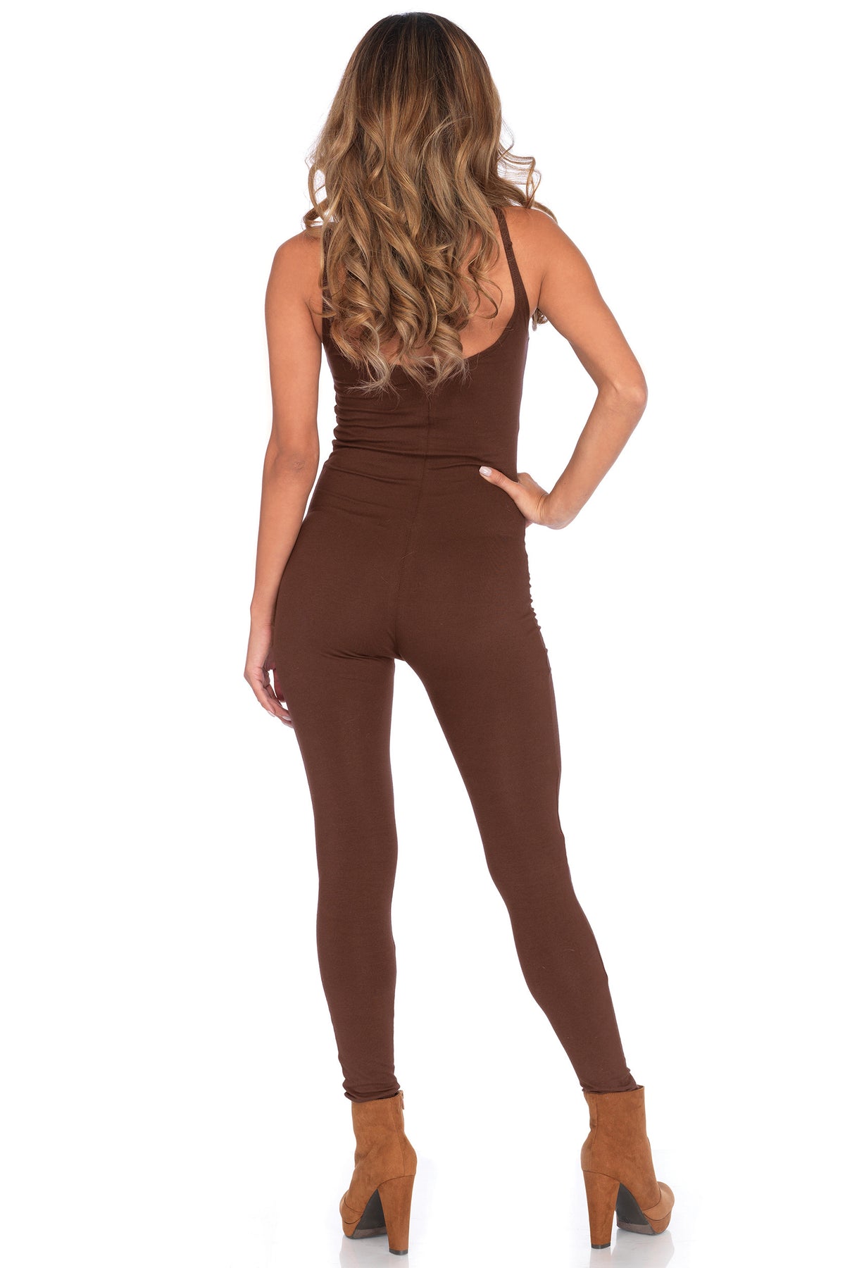 Basic Brown Catsuit