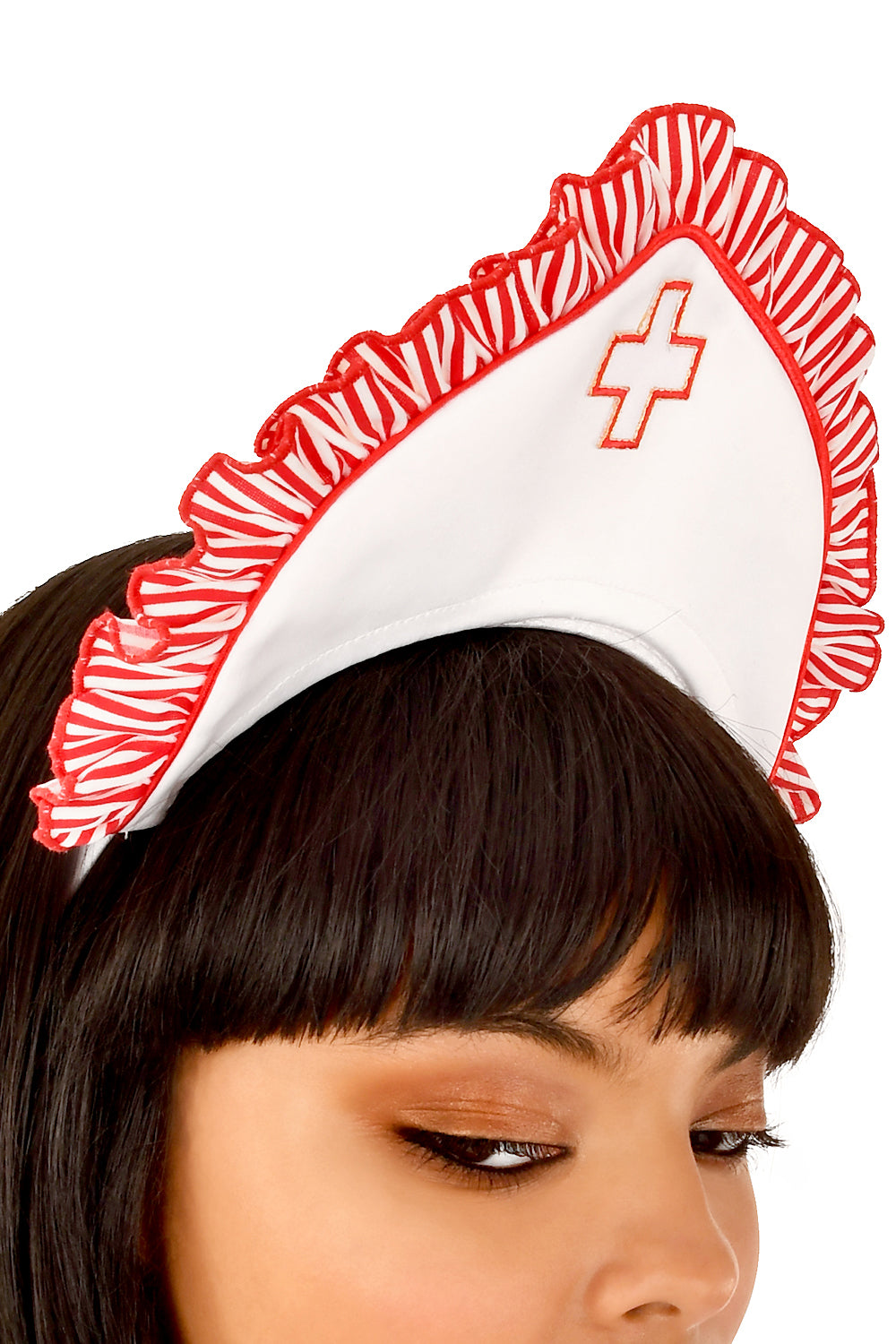 Ruffled Nurse Hat