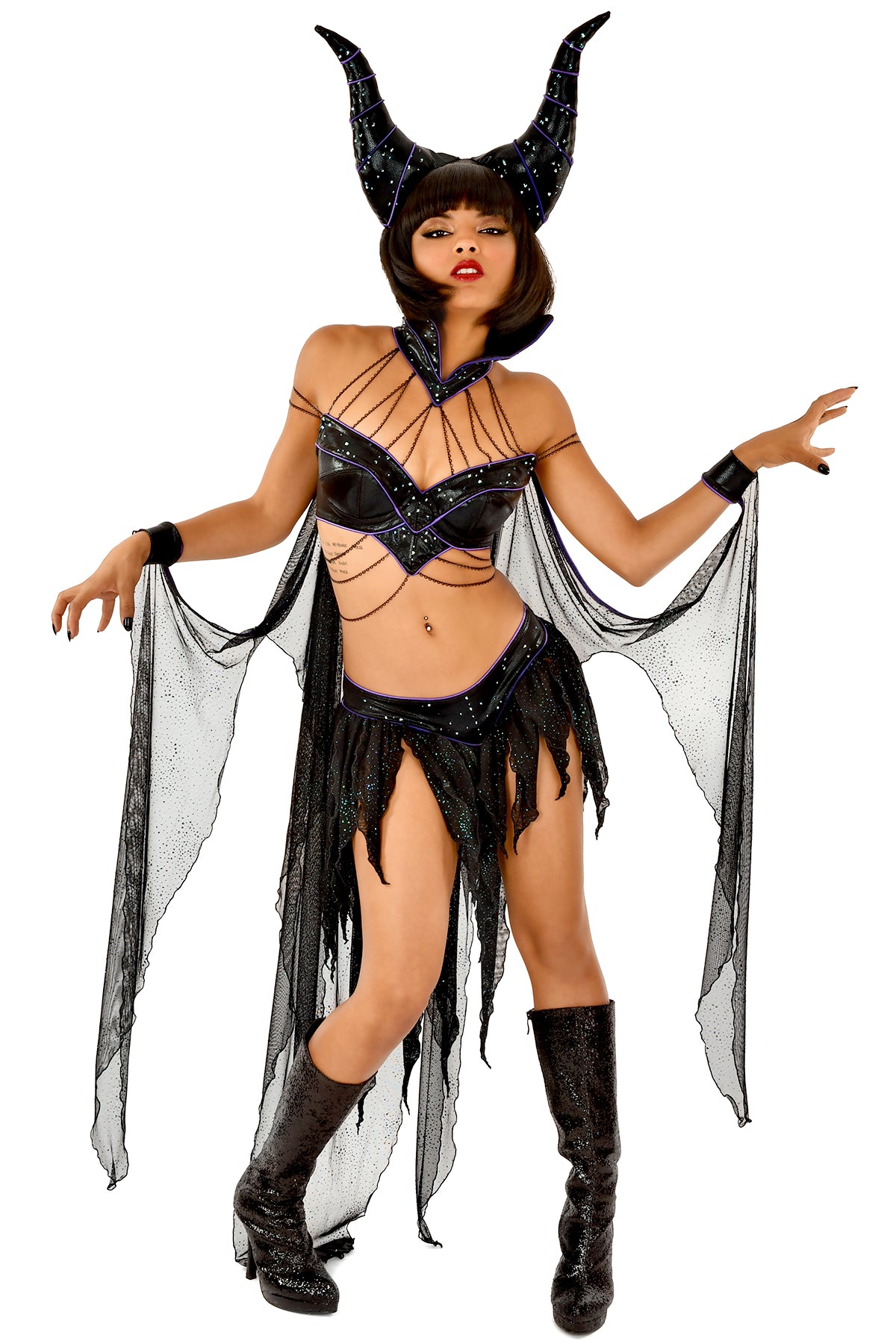 Burlesque Maleficent Bra Trashy.com Burlesque Maleficent Bra Trashy.com