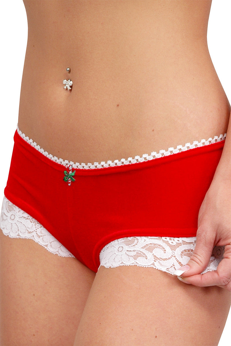 Larrykins Shorts with Christmas Appliqué