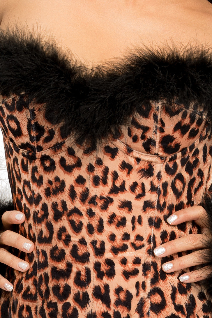 Paris Leopard Dress