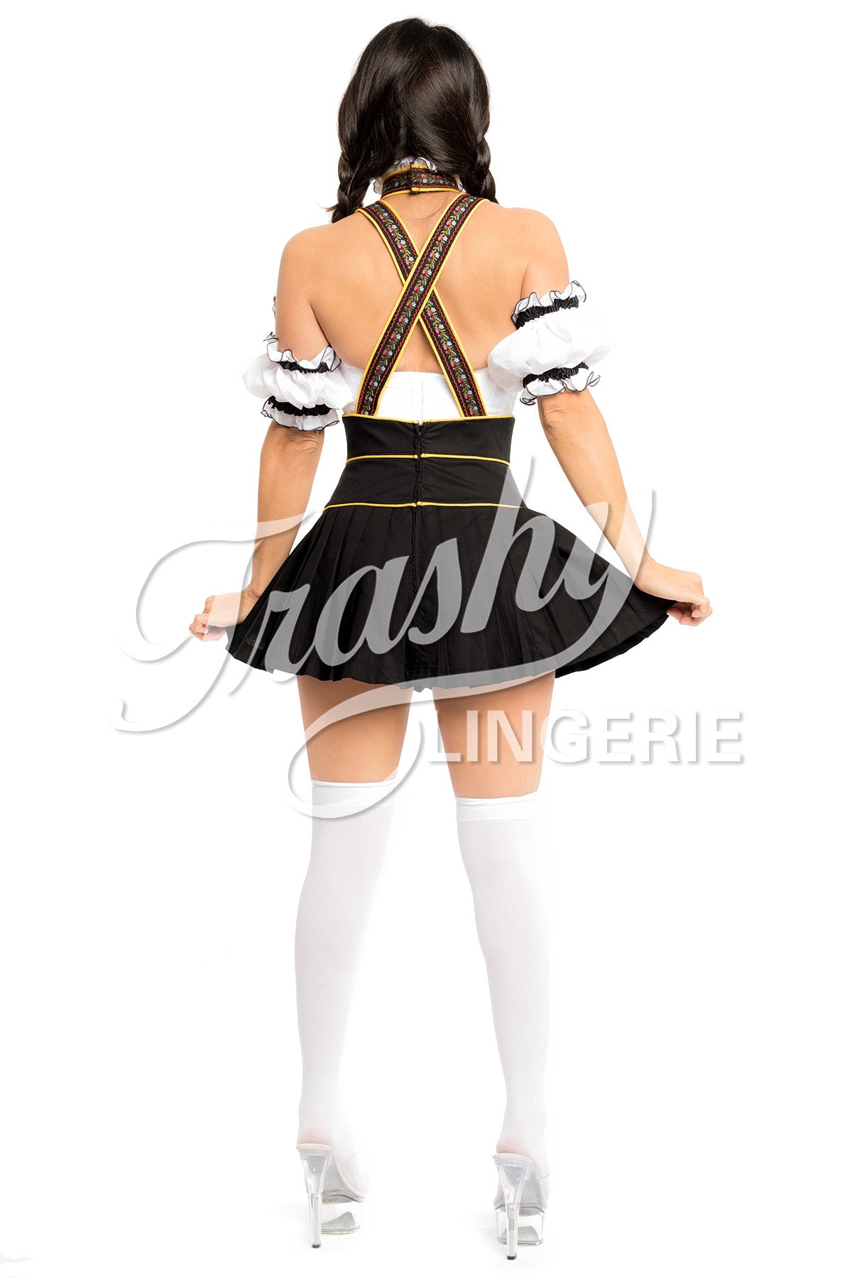 Lederhosen Set: Corset & Skirt