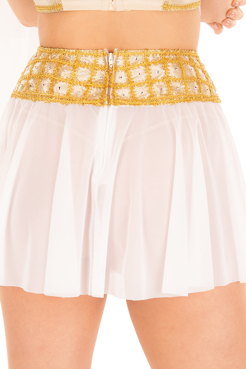 Athena High-Waisted Short Skirt