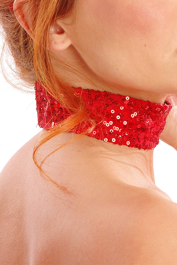Sequined Choker