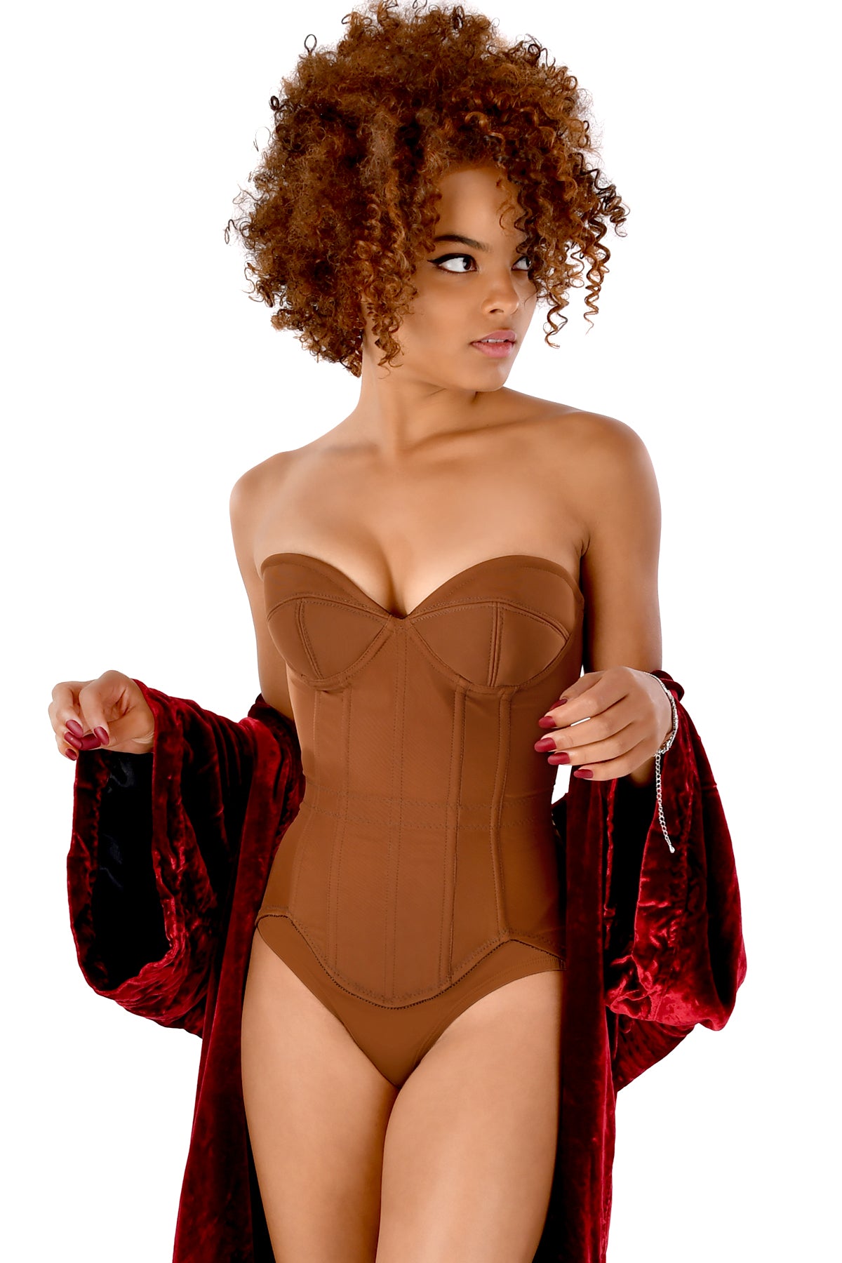 Naked Carousel Stretch Corset