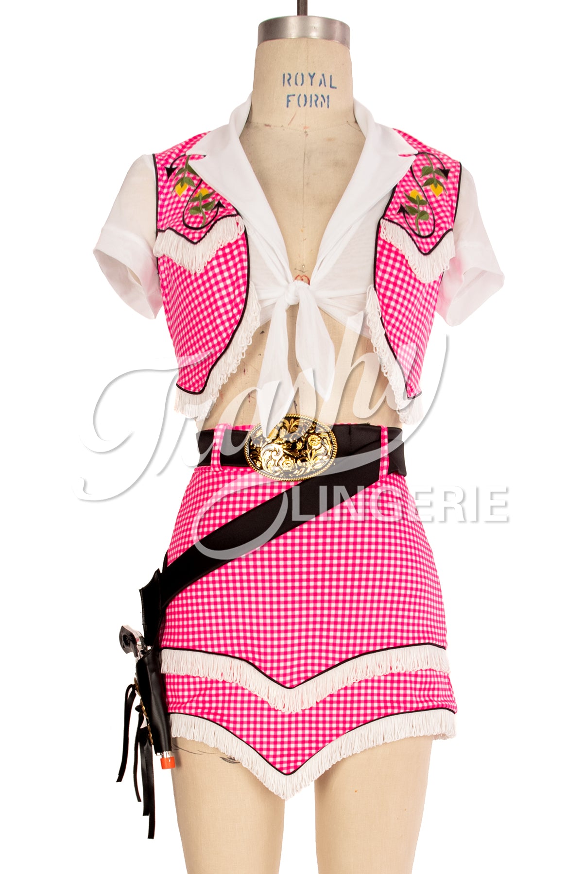 Cowgirl clearance vest costume