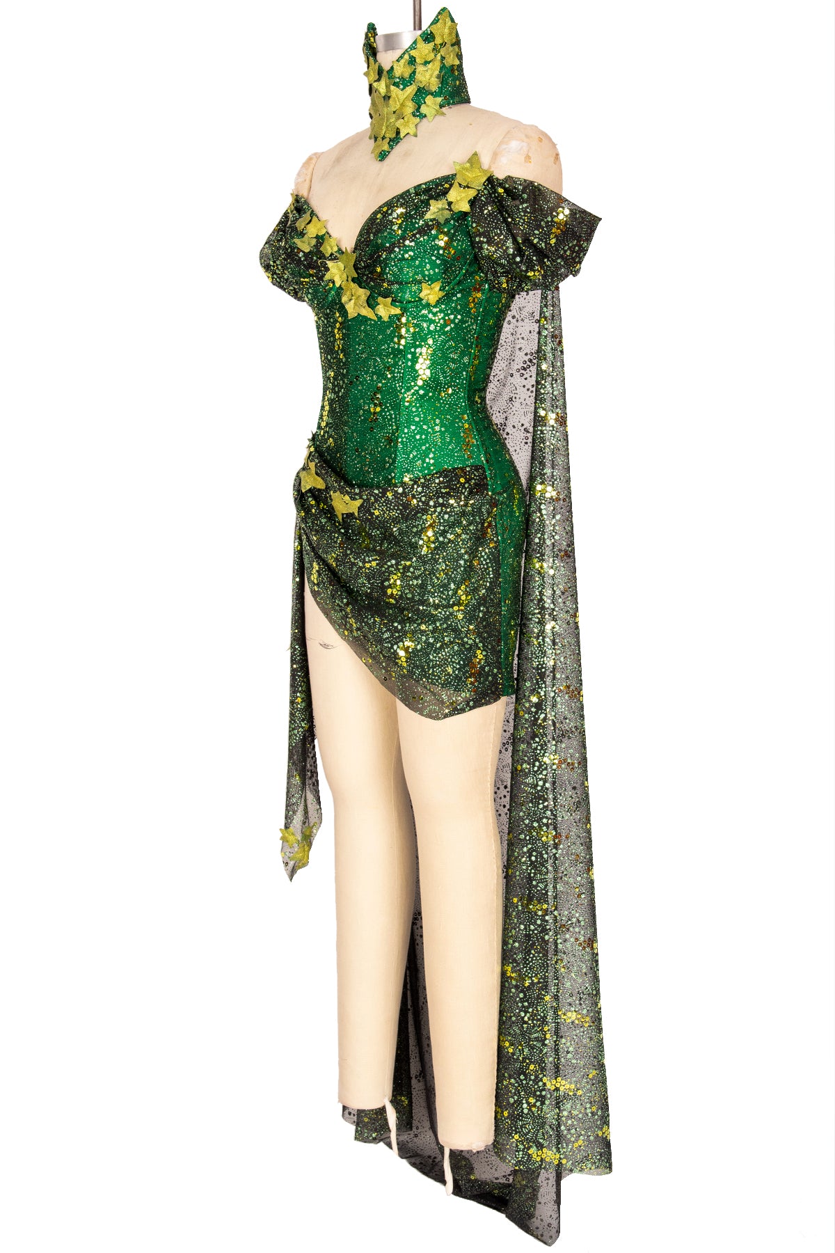 Poison Ivy Dress with Cape Poison Ivy Dress with Cape