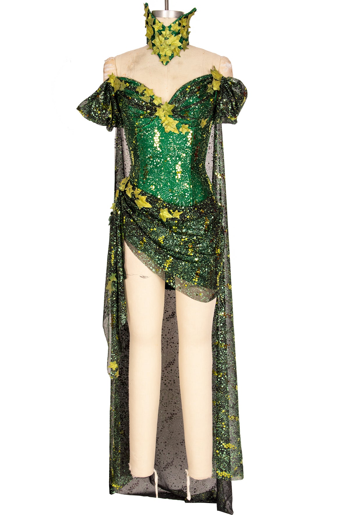 Poison Ivy Dress with Cape Poison Ivy Dress with Cape