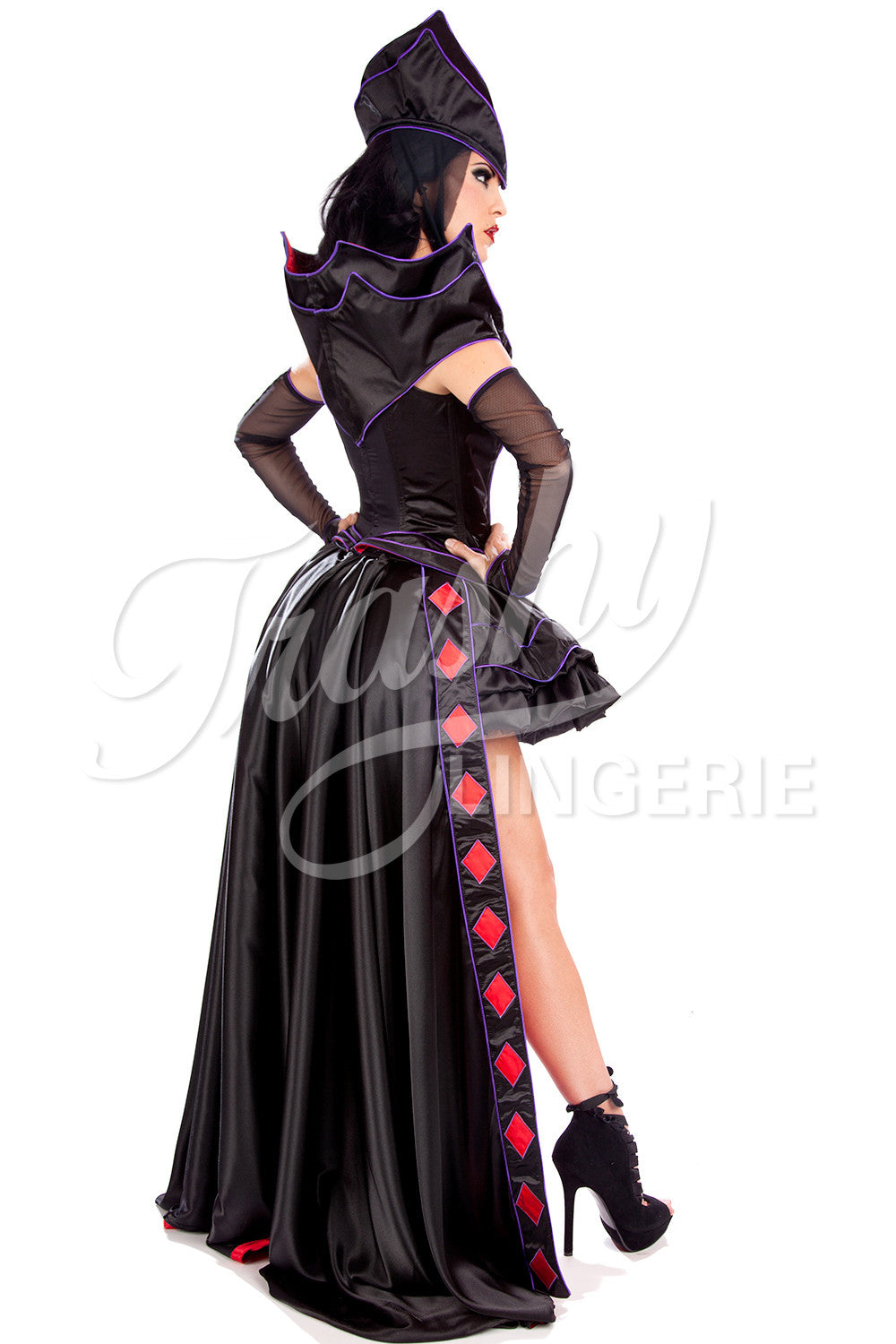 Wicked Queen Corset with Collar