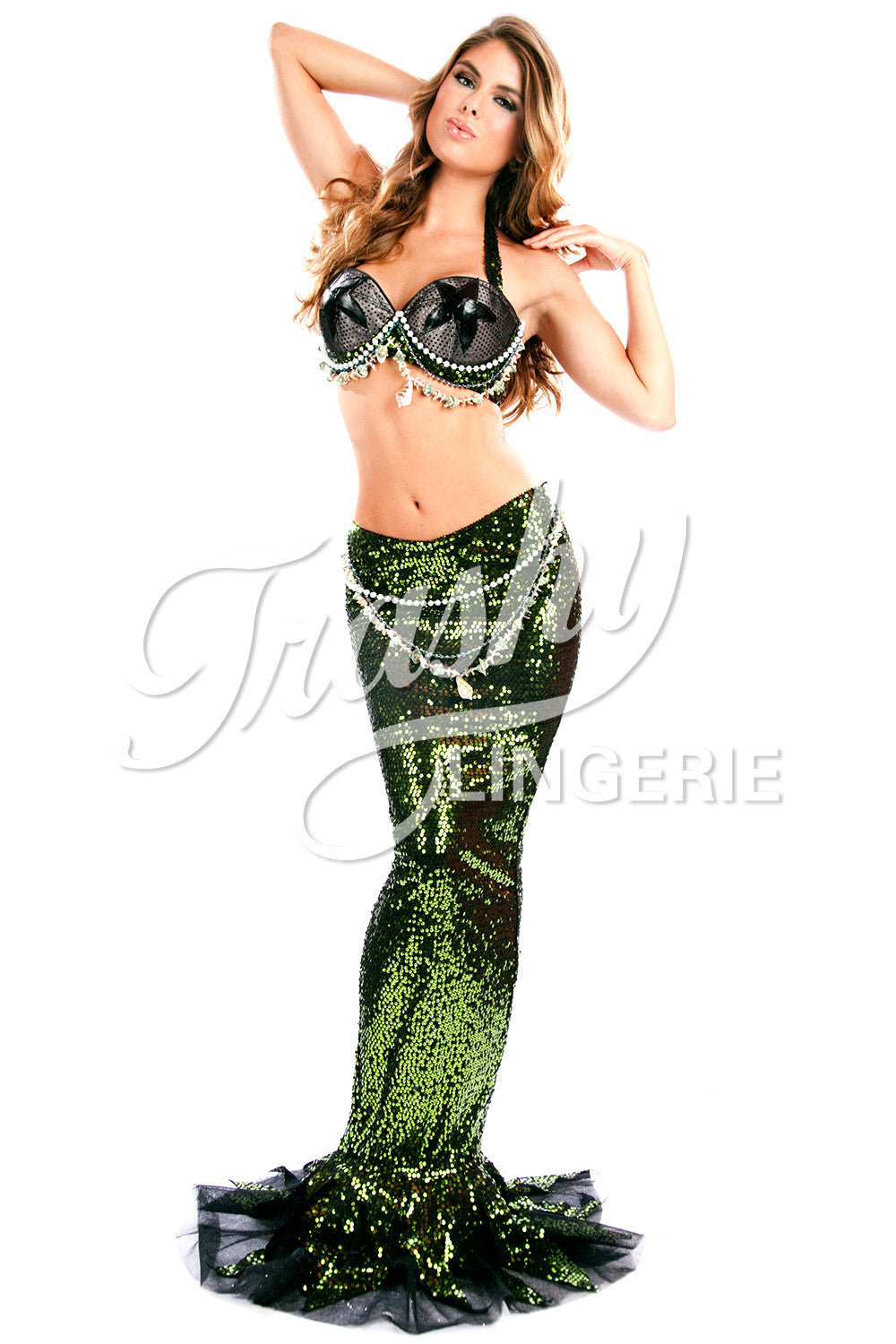 Mermaid Sequined Skirt