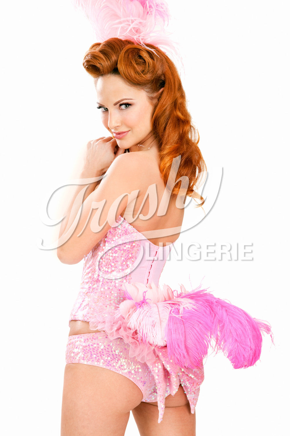 Sequined Showgirl Tail