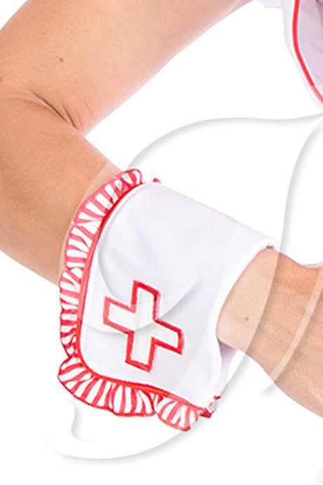 Ruffled Nurse Wrist Cuffs