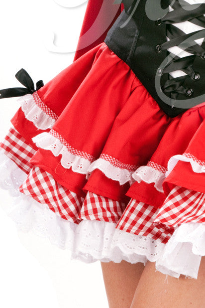 Bridgette Red Riding Hood Skirt