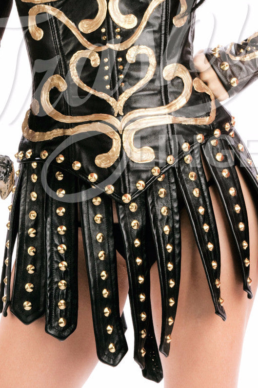 Warrior Princess Belted Skirt