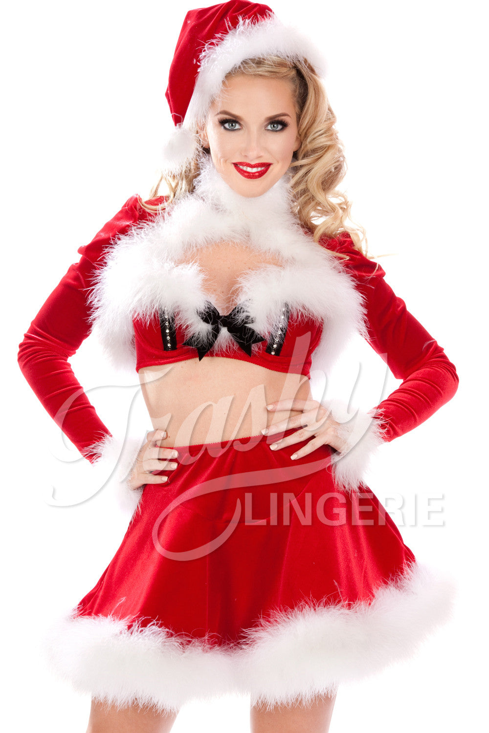 Velvet Christmas Vixen Ariana Skirt