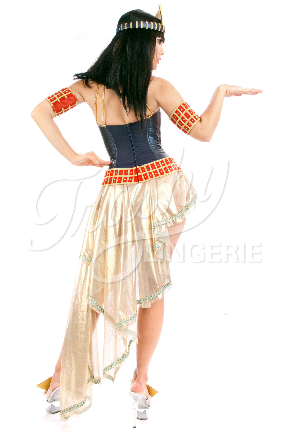 Queen of de Nile Asymmetrical Skirt