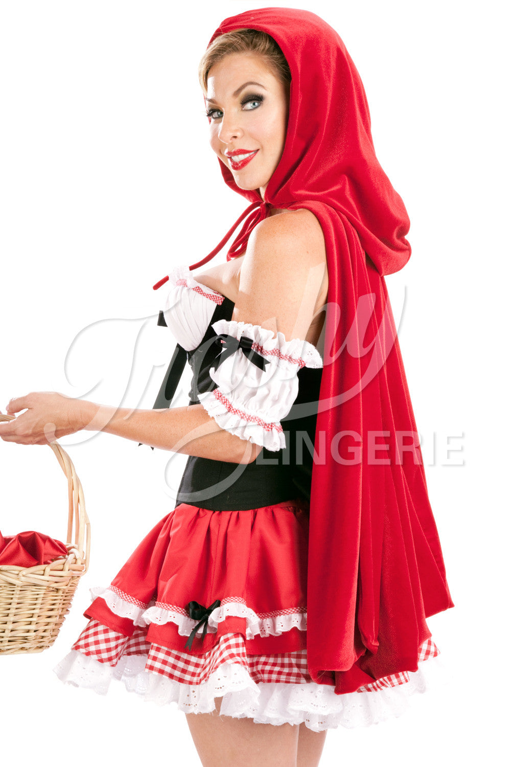 Bridgette Red Riding Hood Corset