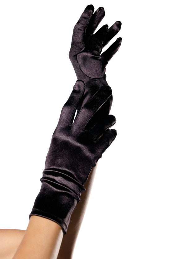 Satin Wrist Gloves