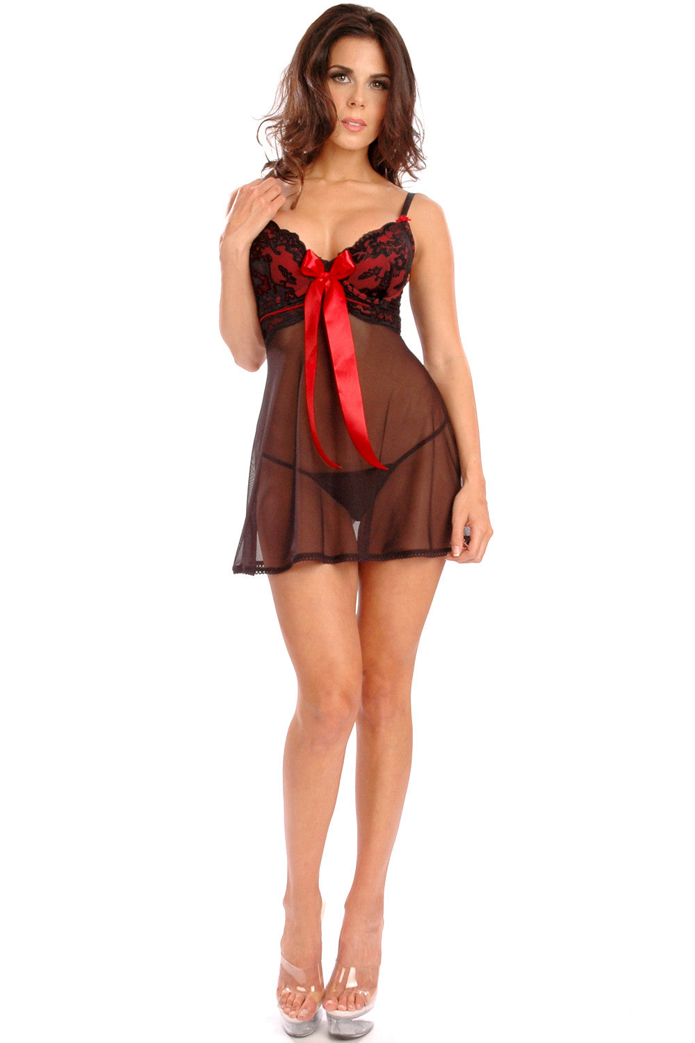 Fleurette Underwire Molded Cup Babydoll