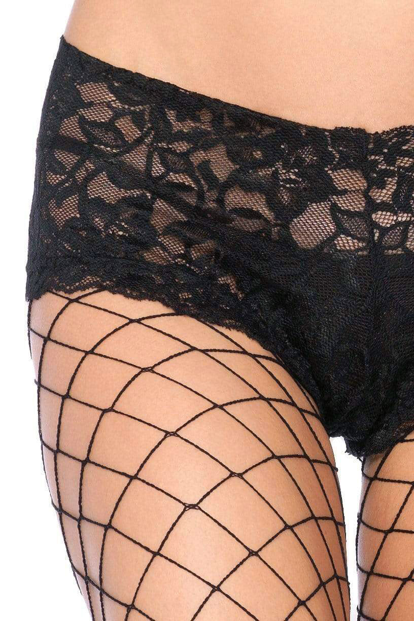 Black lace boy shorts sale