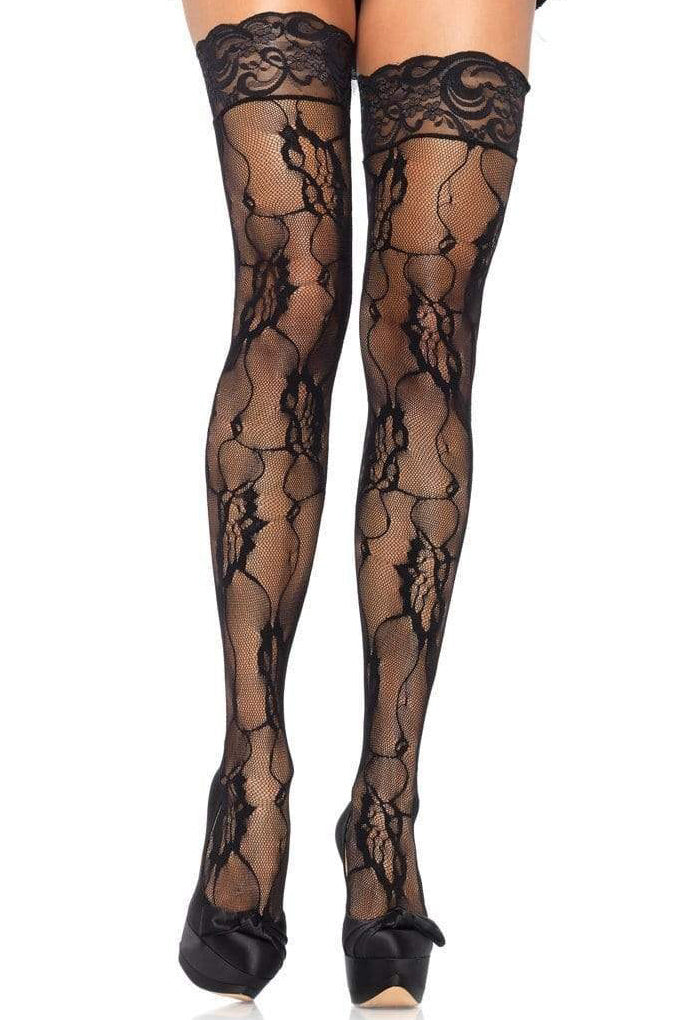 Rose Lace Stockings