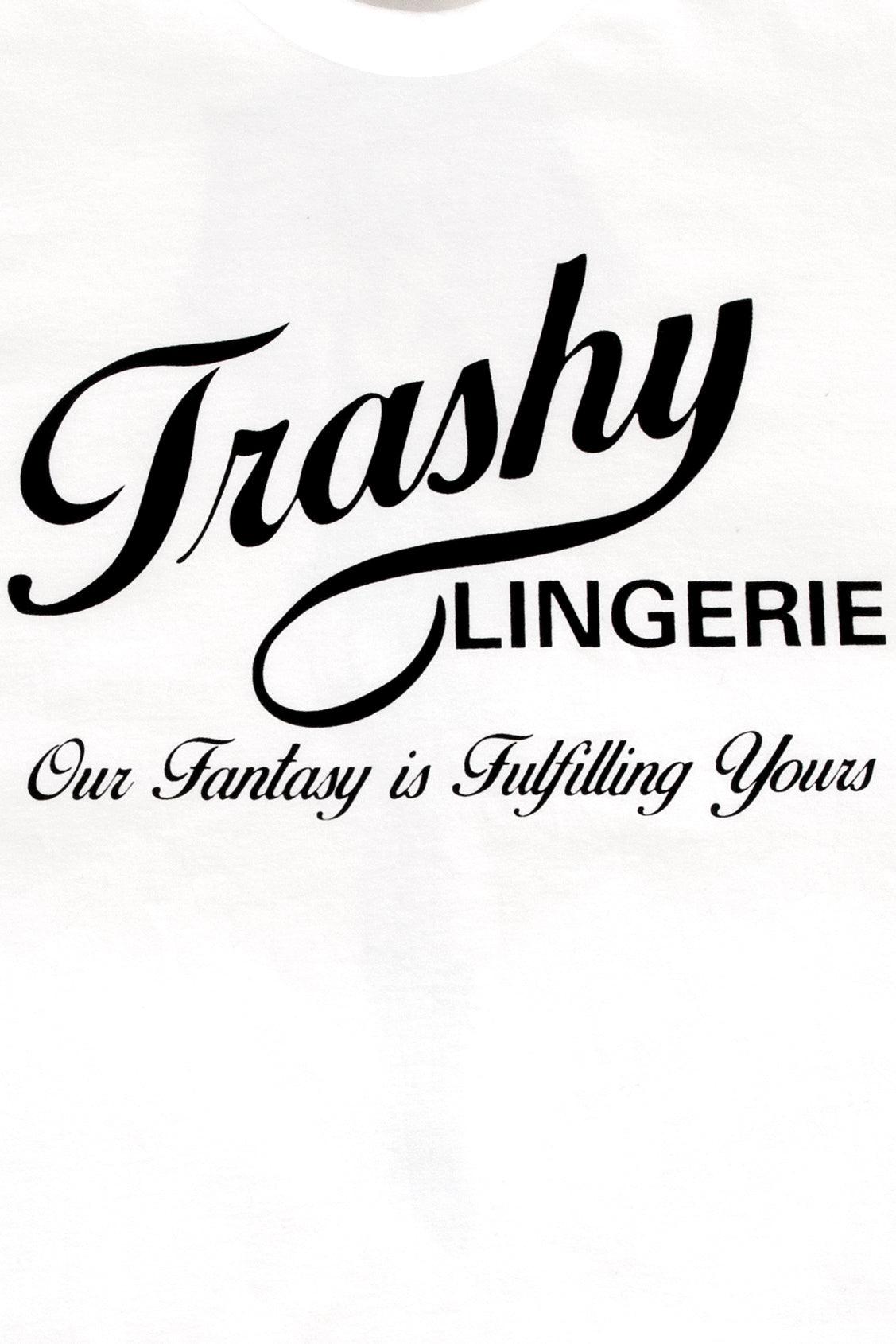 Trashy Unisex White/Black T-Shirt