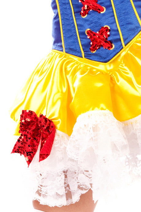 Satin Snow White Skirt