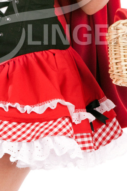 Bridgette Red Riding Hood Skirt